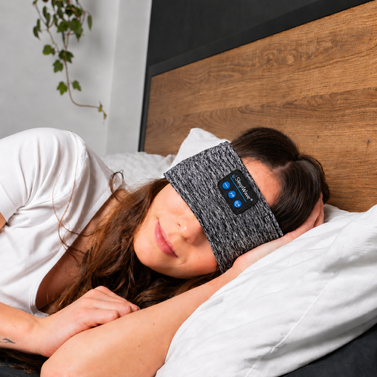 SleepWave™ – Bluetooth Schlafmaske mit Musik & Noise-Blocking
