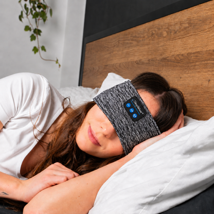 SleepWave™ – Bluetooth Schlafmaske mit Musik & Noise-Blocking