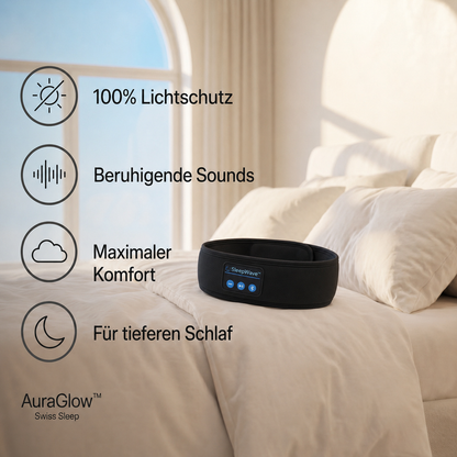 SleepWave™ – Bluetooth Schlafmaske mit Musik & Noise-Blocking