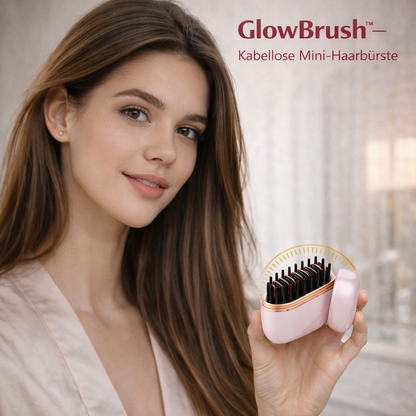 GlowBrush™ ✨ – Kabellose Mini-Haarbürste💖
