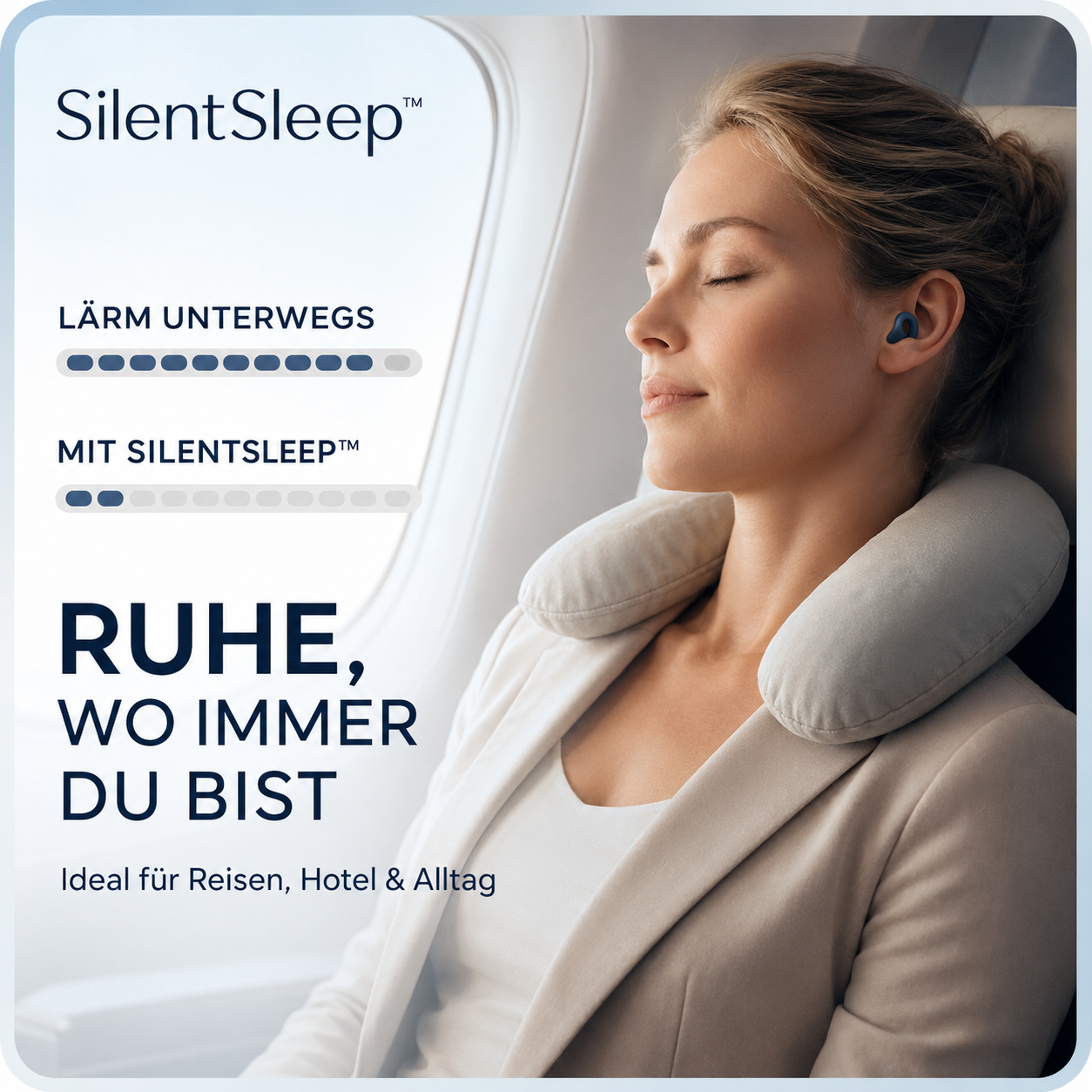 SilentSleep™ – Schlaf-Ohrstöpsel