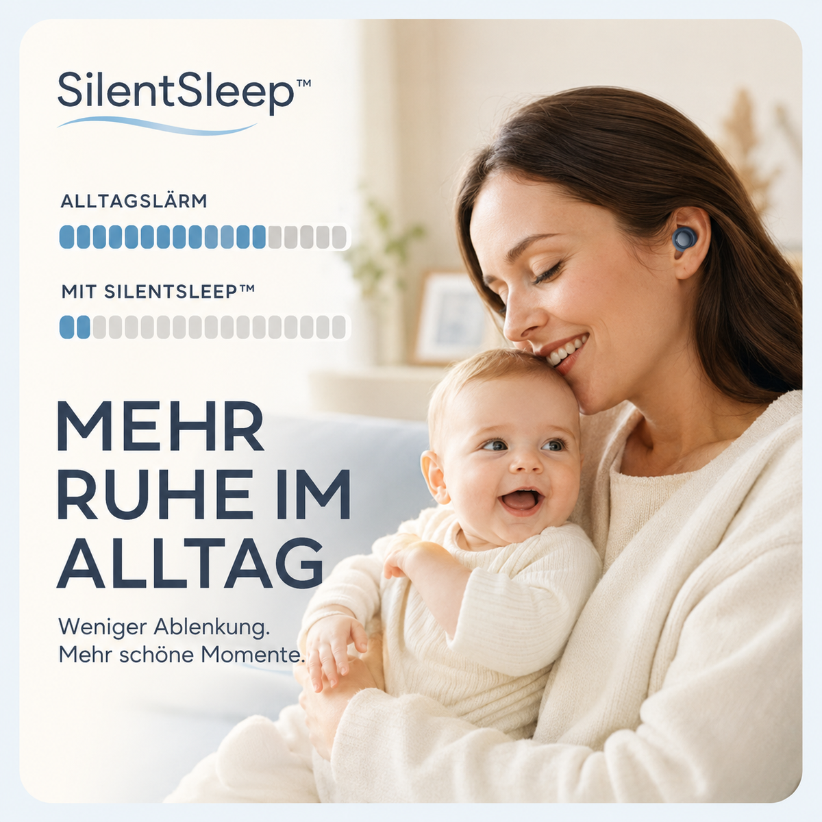 SilentSleep™ – Schlaf-Ohrstöpsel