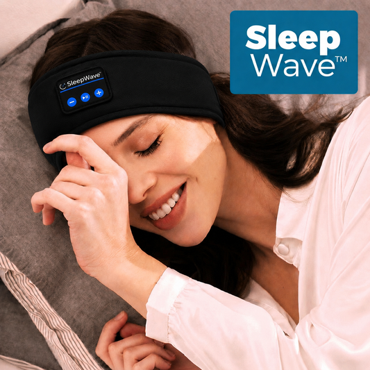 SleepWave™ – Bluetooth Schlafmaske mit Musik & Noise-Blocking