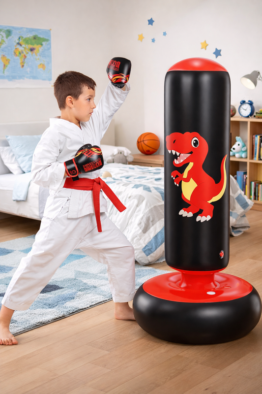 🥊 PunchBuddy™ – Der aufblasbare Boxsack für kleine Champions 💪