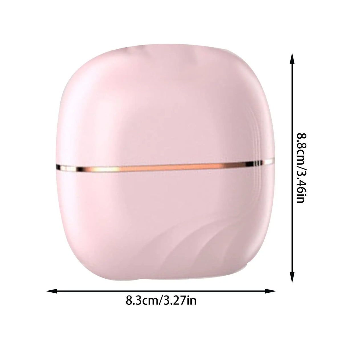 GlowBrush™ – Kabellose Mini-Glättbürste