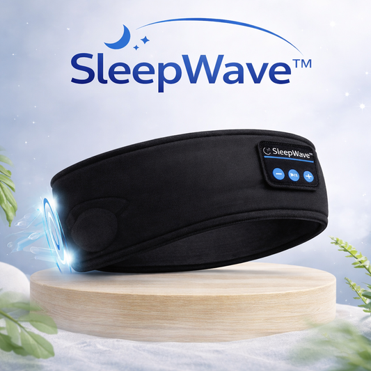 SleepWave™ – Bluetooth Schlafmaske mit Musik & Noise-Blocking